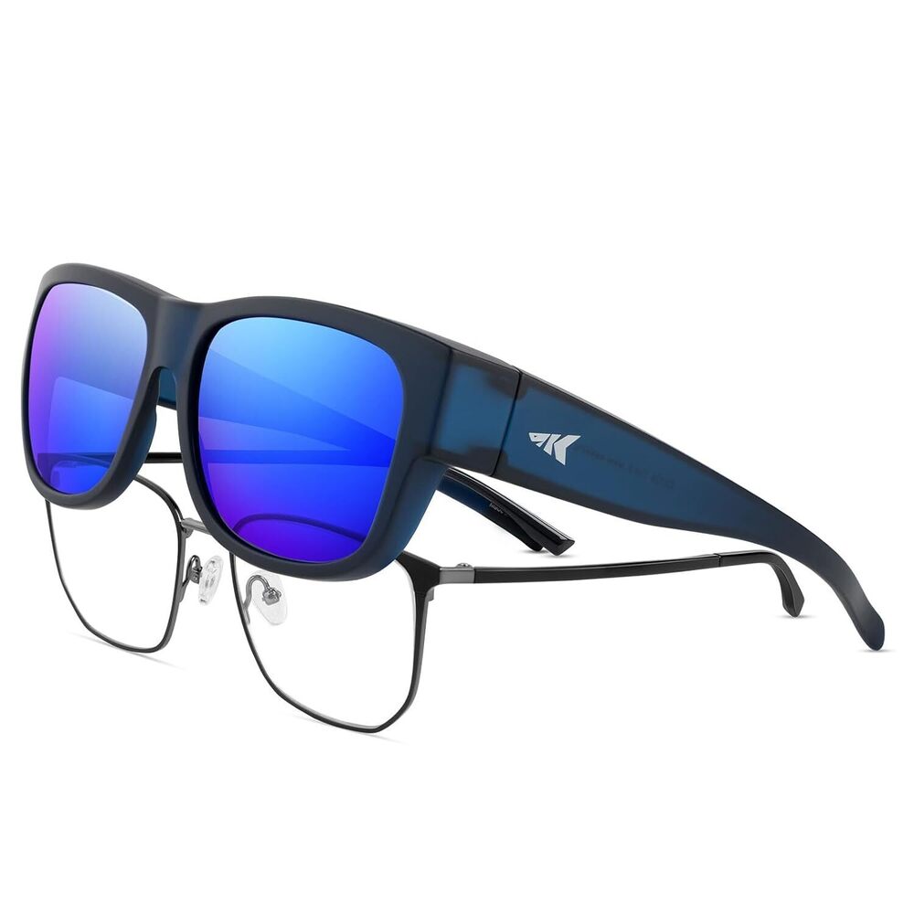 Chariton Fit-Over Polarized Wrap Around Over Sunglasses for Men and